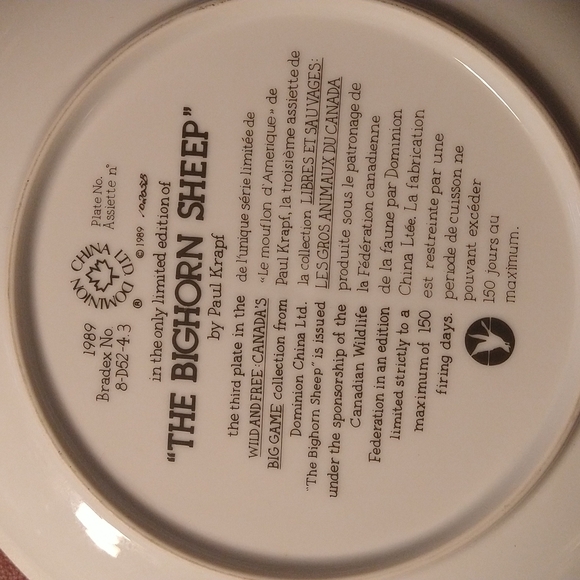 1989 "The Bighorn Sheep" by Paul Krapf - Picture 4 of 8